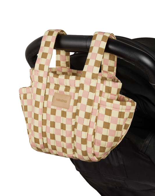 Bolso Organizador de cochecito Hyde Park - Yellow pink mosaic