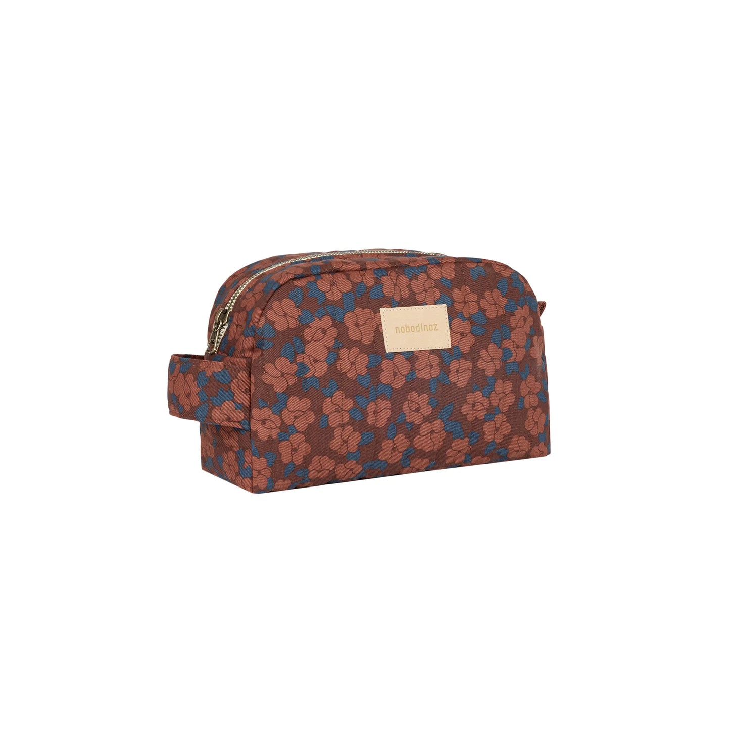 Neceser impermeable Hyde Park - Maroon poppies