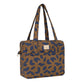 Bolso cambiador impermeable apto para coche Hyde Park - Blue leaves