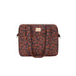 Bolso cambiador impermeable apto para coche Hyde Park - Maroon poppies