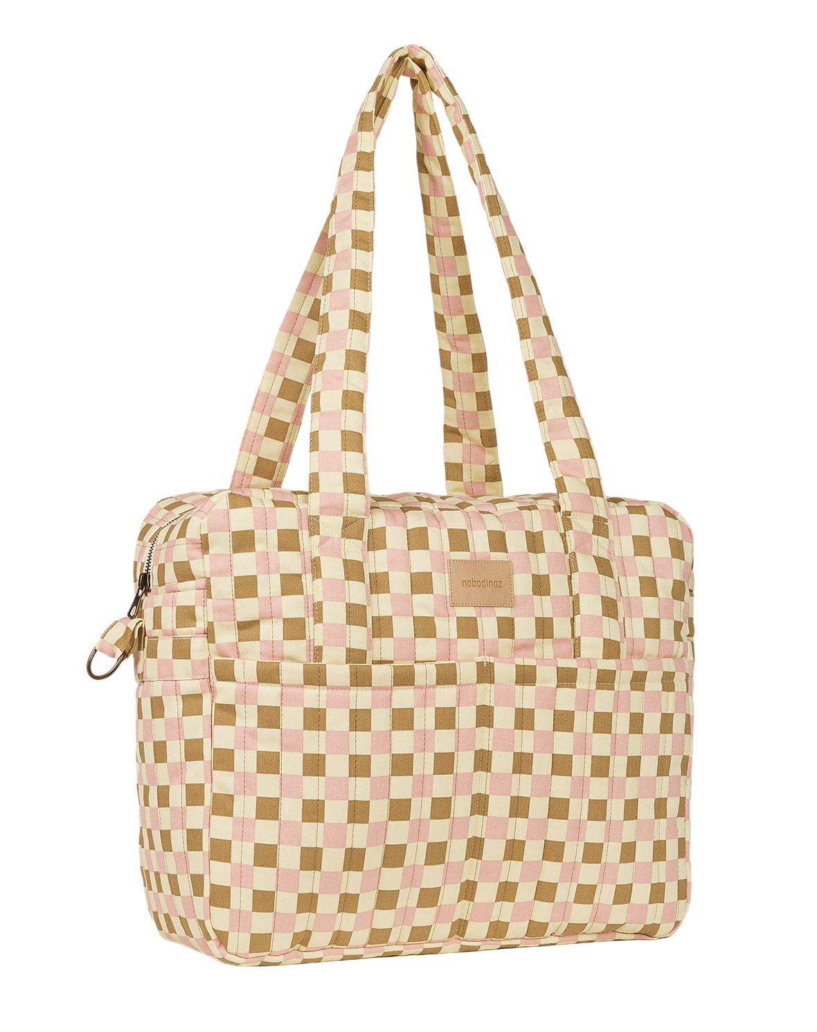 Bolso cambiador impermeable apto para coche Hyde Park - Yellow pink mosaic