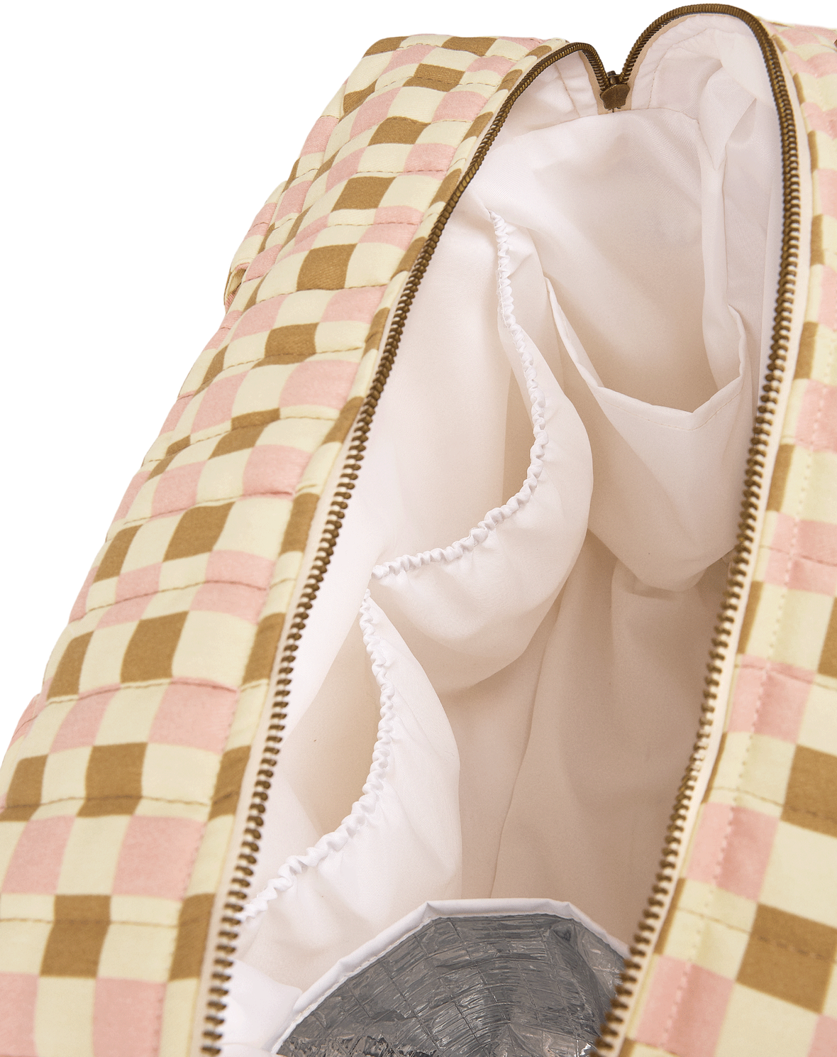 Bolso cambiador impermeable apto para coche Hyde Park - Yellow pink mosaic