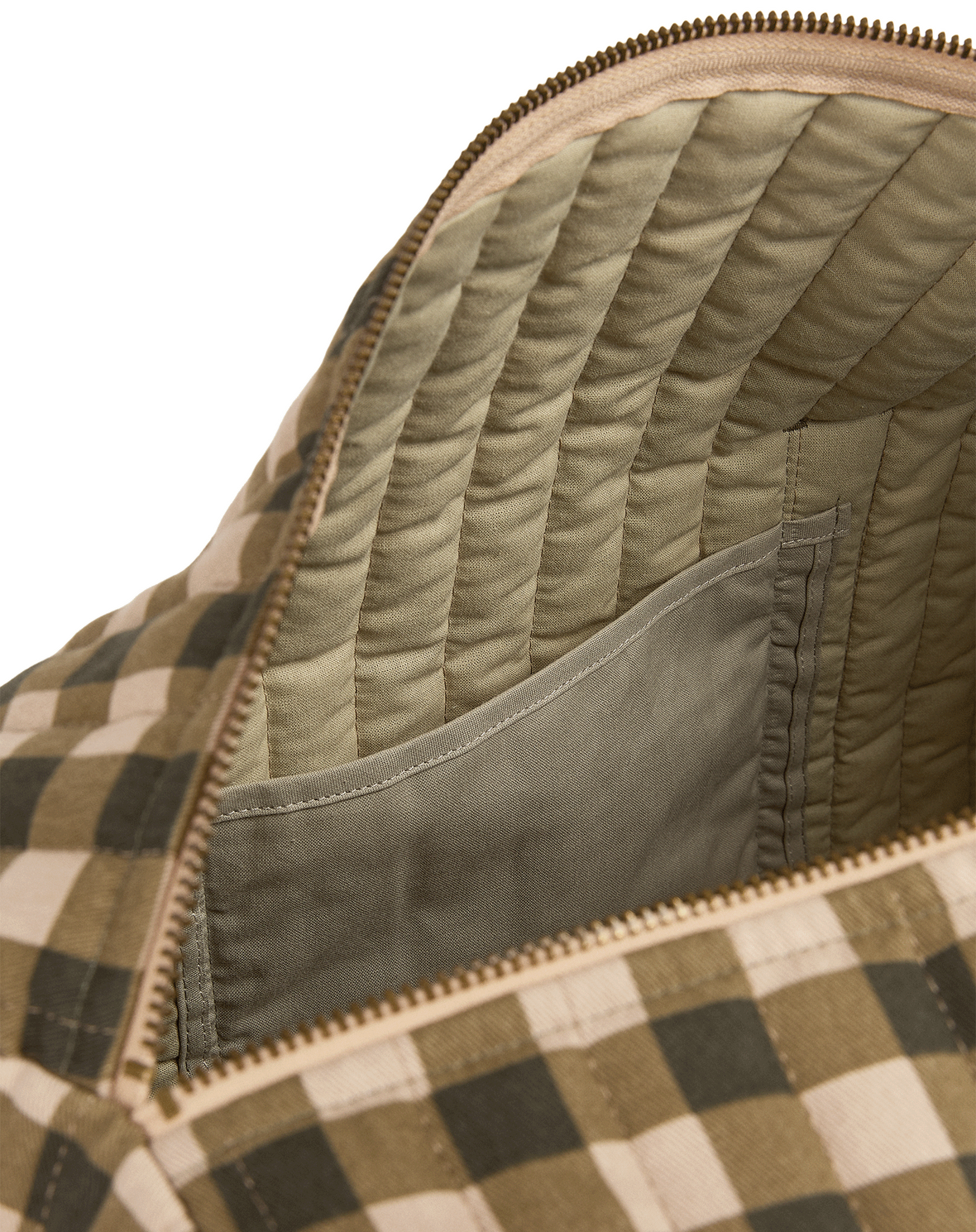 Bolso weekend Hyde Park - Green checks