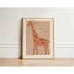 Lámina / poster - Giraffe
