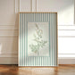 Lámina / poster - Flowers & Lines