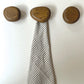 Set de 3 perchas - wooden stone