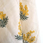 Swaddle / Manta Muselina 100% algodón orgánico - Yellow Flowers