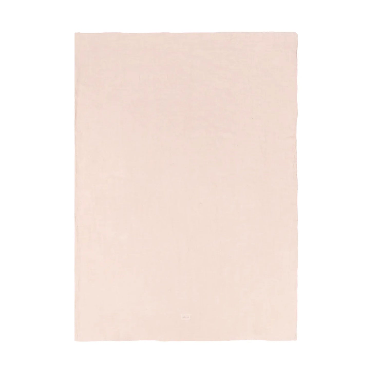 Funda nórdica infantil en lino francés y algodón orgánico lavado L1N0 - Mauve Pink