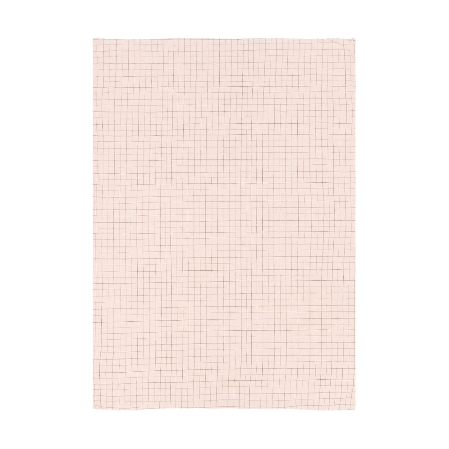 Funda nórdica infantil en lino francés y algodón orgánico lavado L1N0 - Mauve Pink