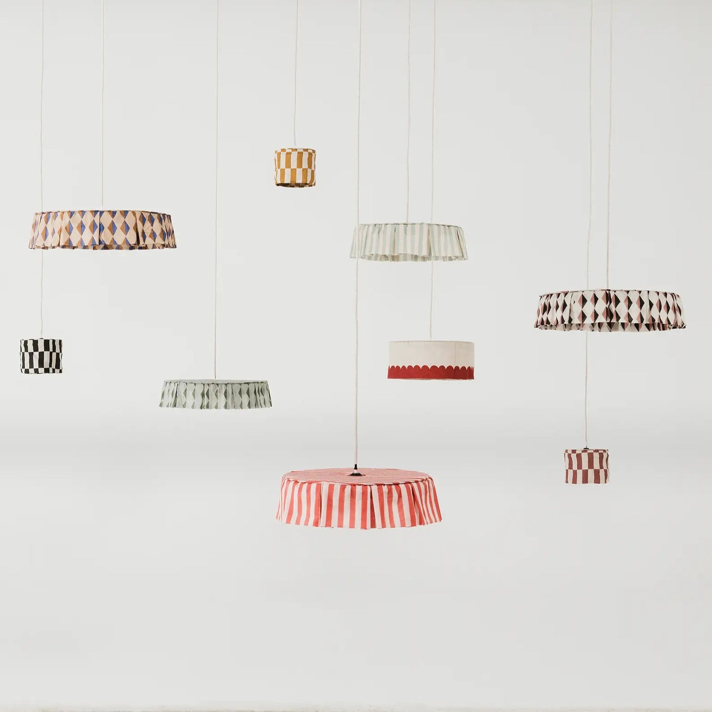 Lámpara colgante Vibes 20 cm - Mustard tiles