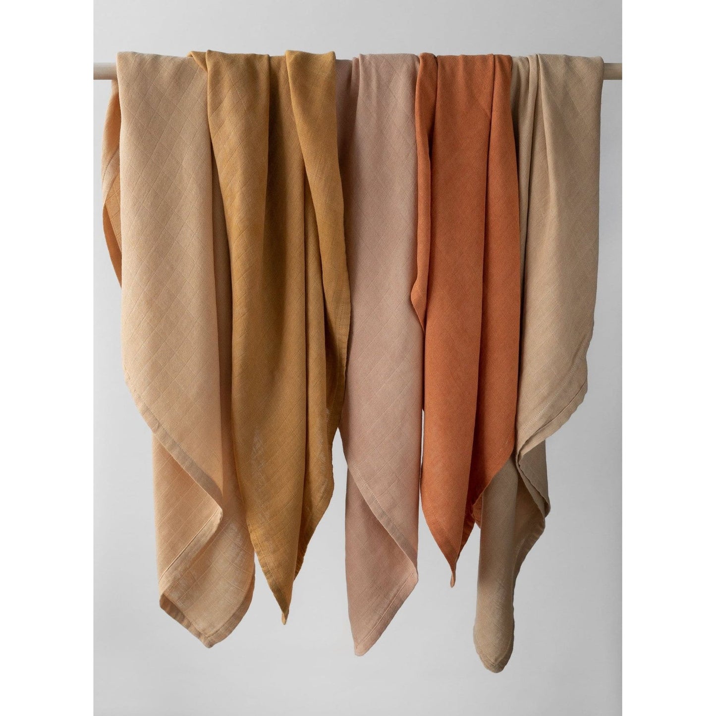 Swaddle / Manta Muselina 100% algodón orgánico - Taupe
