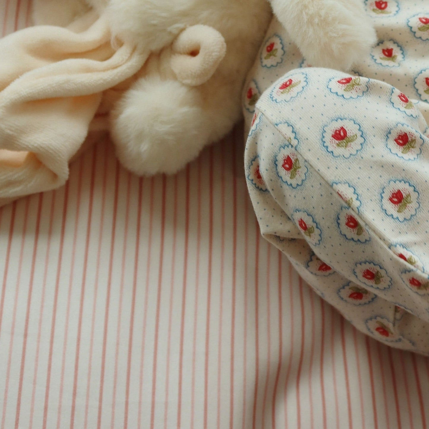 Funda de plumon cama - Stripie petite rose