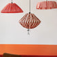 Lámpara colgante Vibes 40 cm - Red stripes