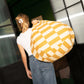 Pouf redondo vibes - Mustard and sand tiles