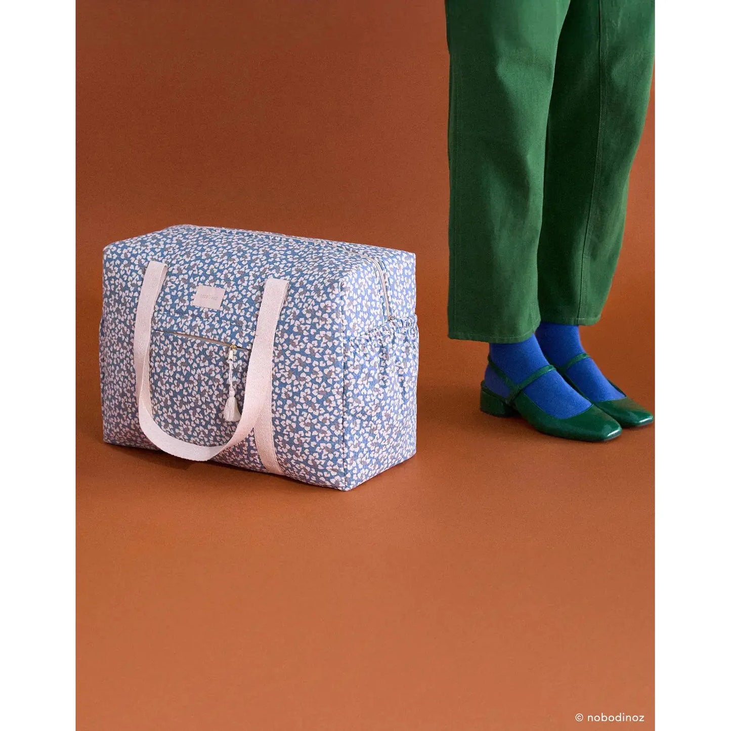 Bolso cambiador impermeable Opera - Blue yumiko