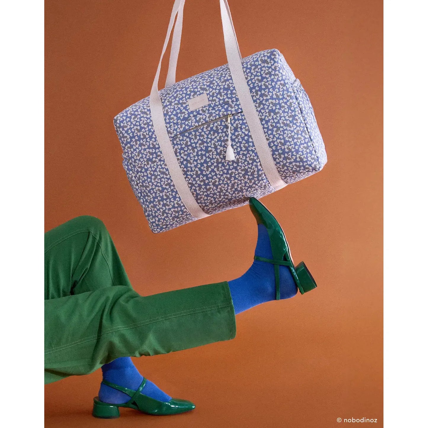 Bolso cambiador impermeable Opera - Blue yumiko