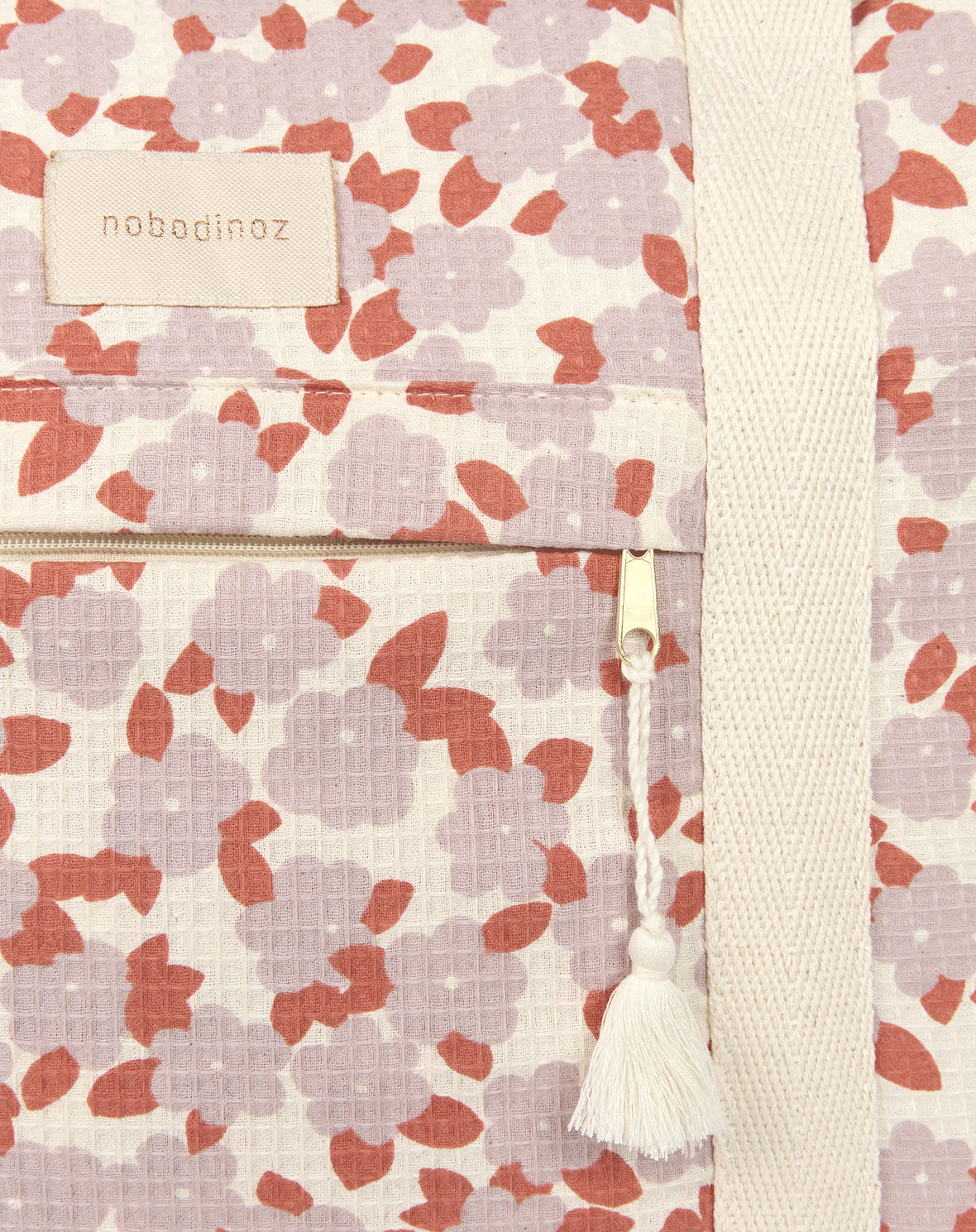 Bolso cambiador impermeable Opera - Mauve sakura