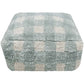 Pouf Vichy Blue Sage