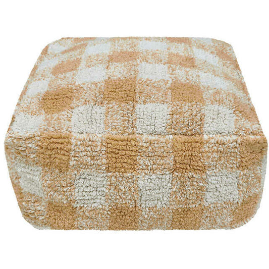 Pouf Vichy honey