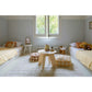 Pouf Vichy honey