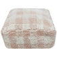 Pouf Vichy Rose