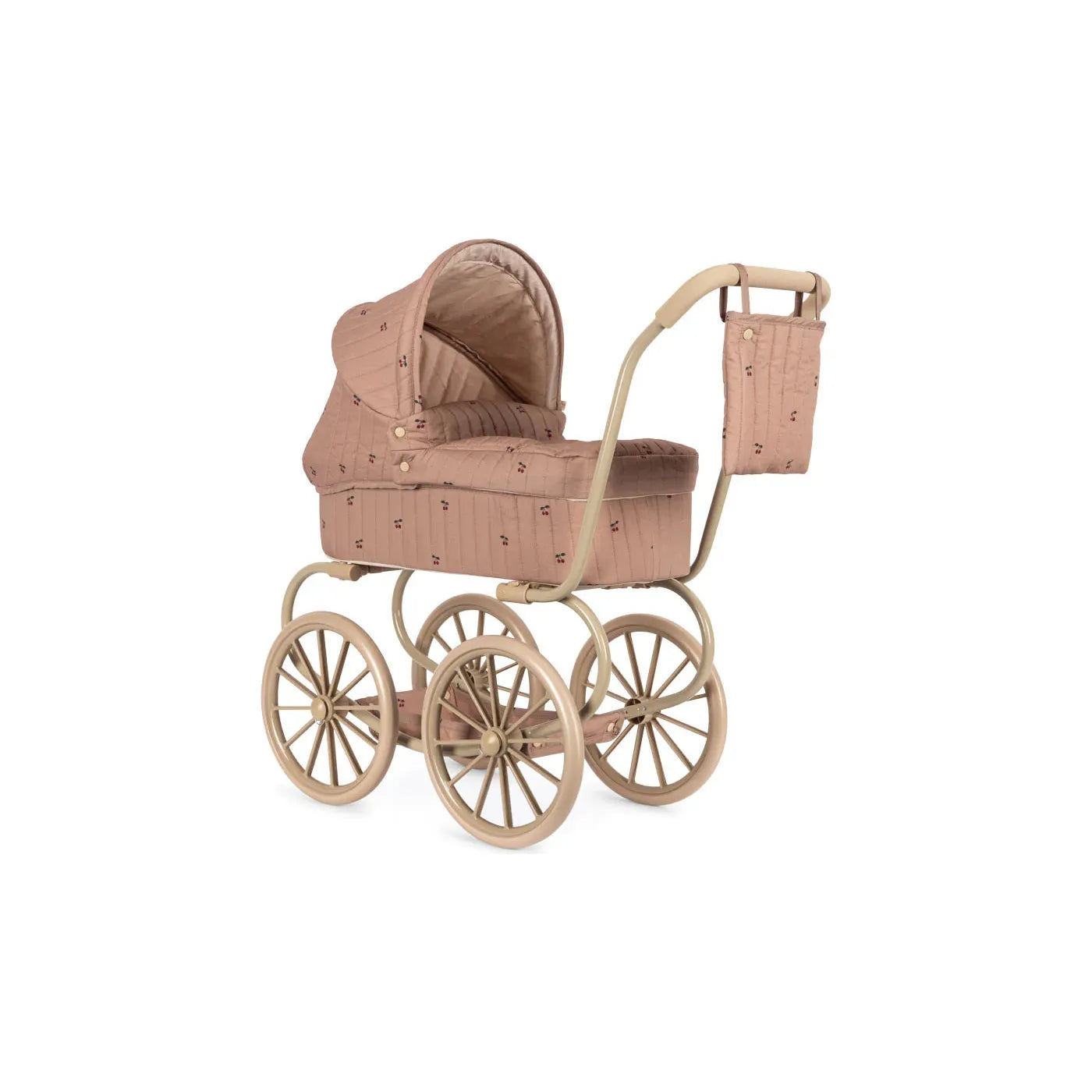 Coche / Moises Vintage para muñecas Minnie - Cherry blush