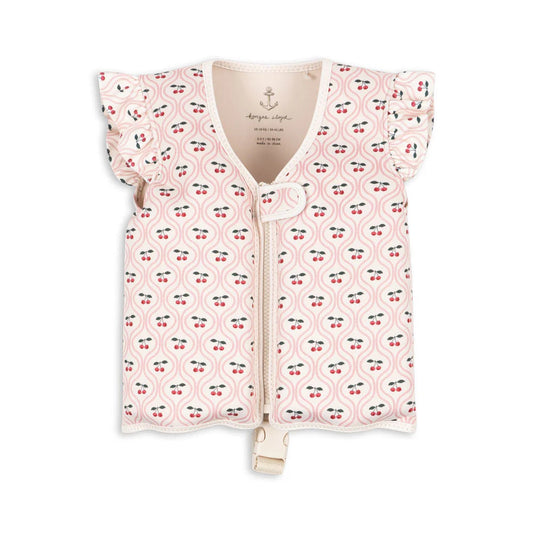 Chaleco flotador neopreno Ellis - Cherry pink motif