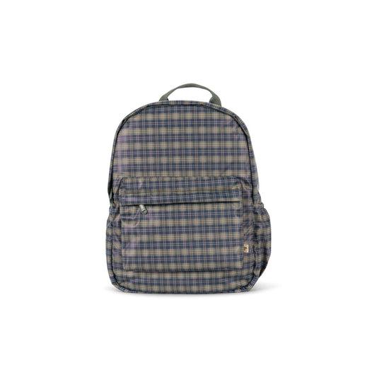Mochila Impermeable Rainy Kids Midi - Laurel blue check