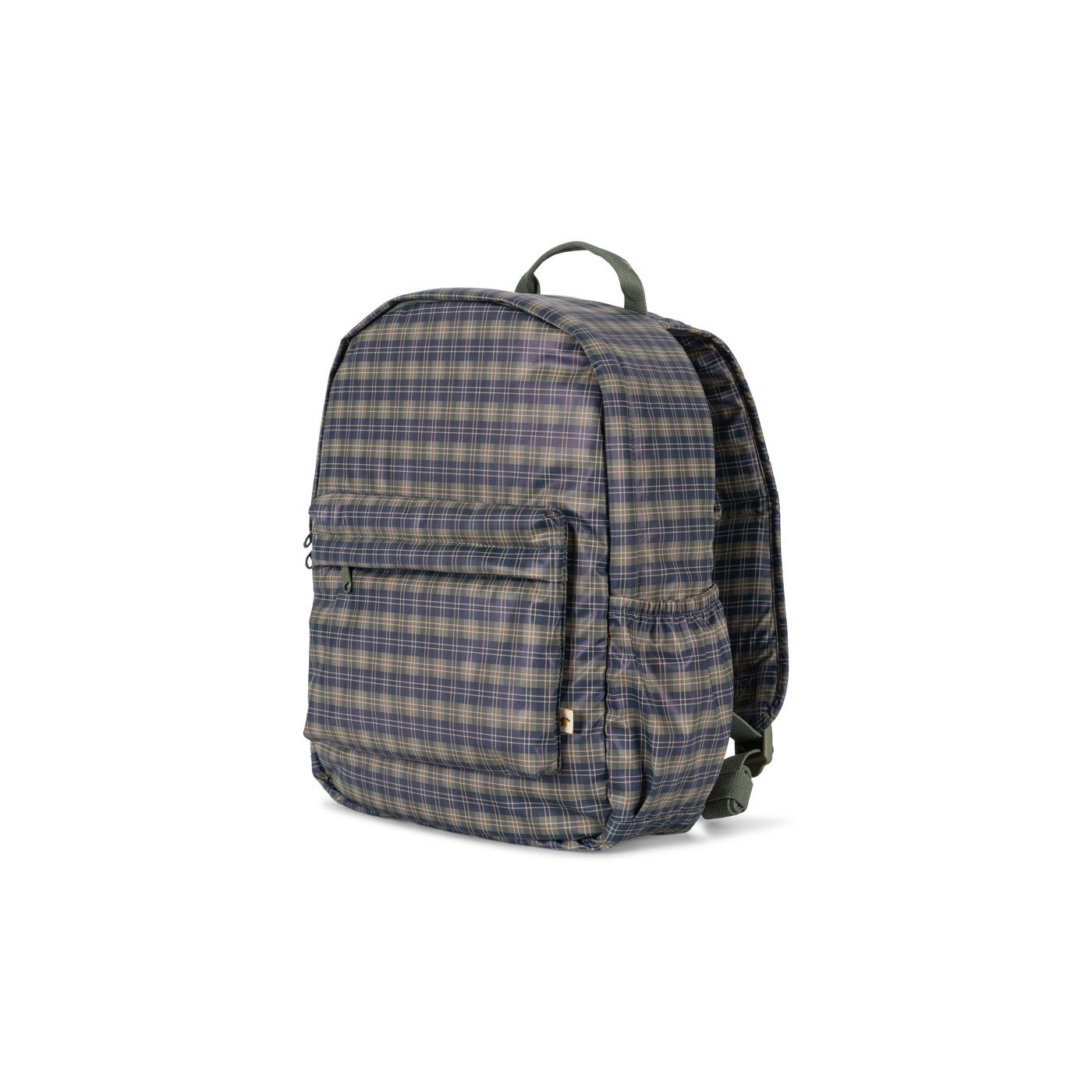Mochila Impermeable Rainy Kids Midi - Laurel blue check