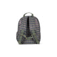 Mochila Impermeable Rainy Kids Midi - Laurel blue check