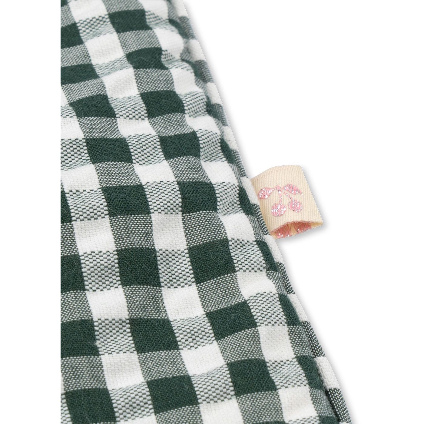 Ropa de Cama para Muñecas - Green check