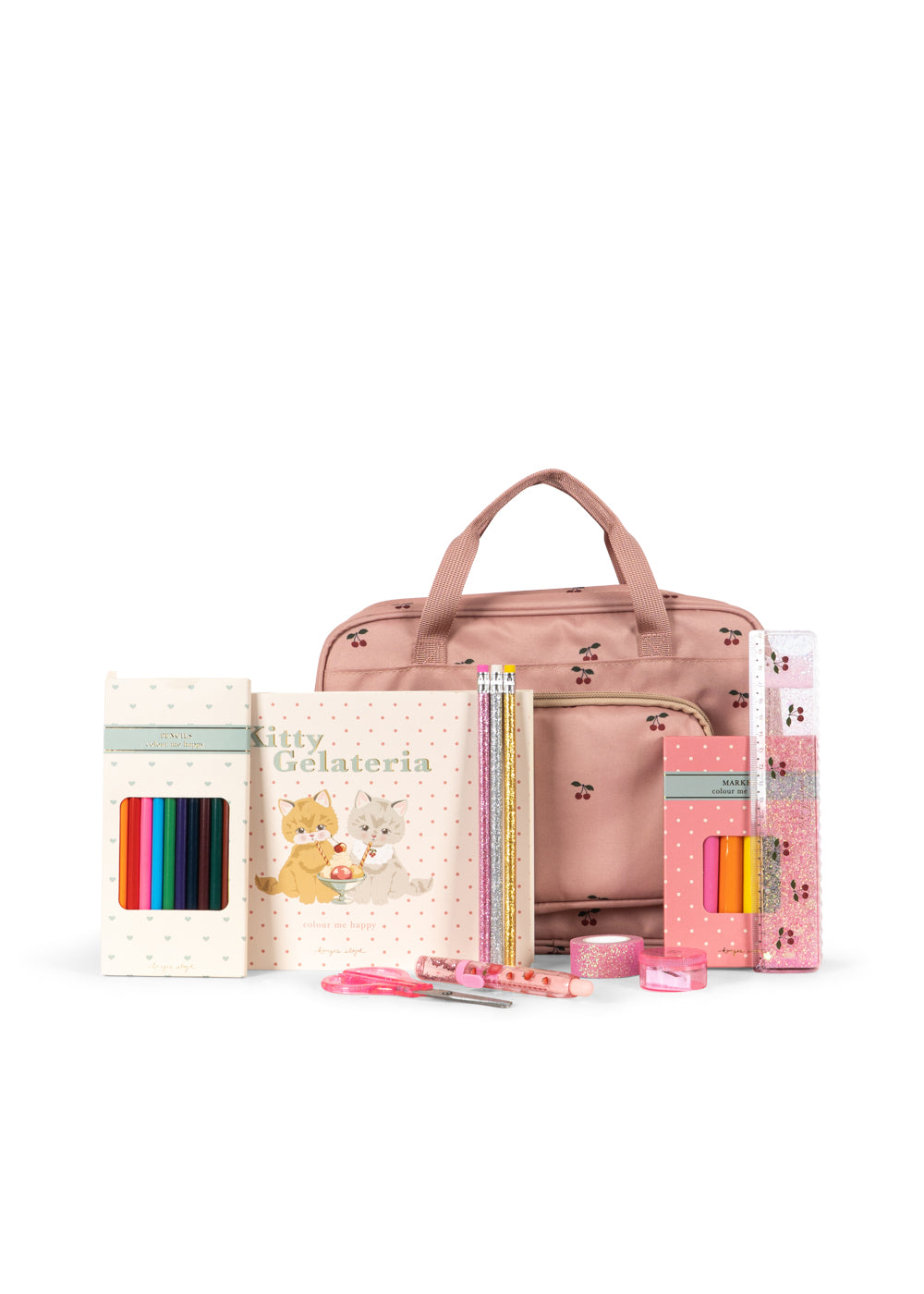 Holliday essentials bag - cherry