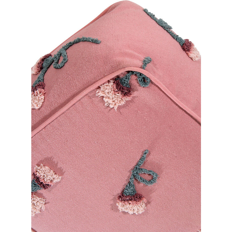 Pouf English Garden Ash Rose