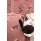 Pouf English Garden Ash Rose