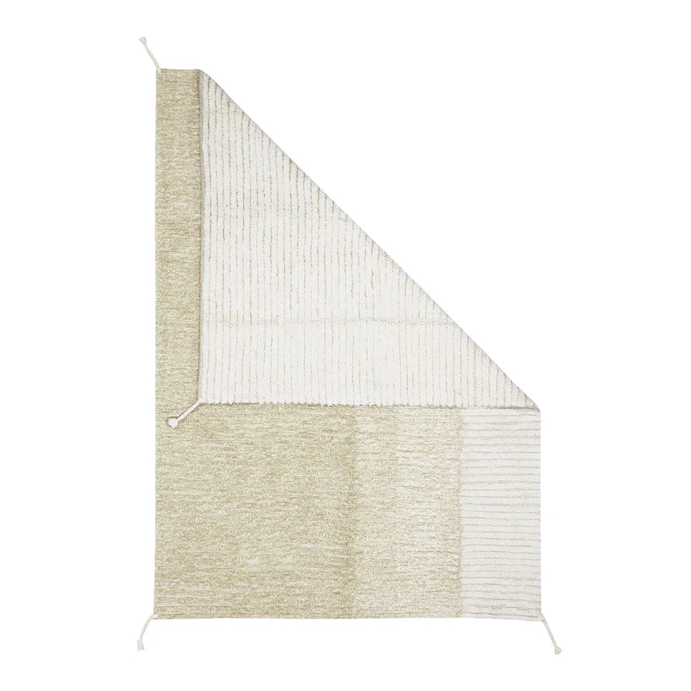 Alfombra lavable reversible - Gelato green