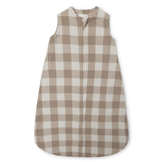 Saco de dormir ligero - Vichy caramel