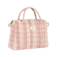 Bolso Organizador de cochecito y mini bolso stories limited edition - Powder red checks