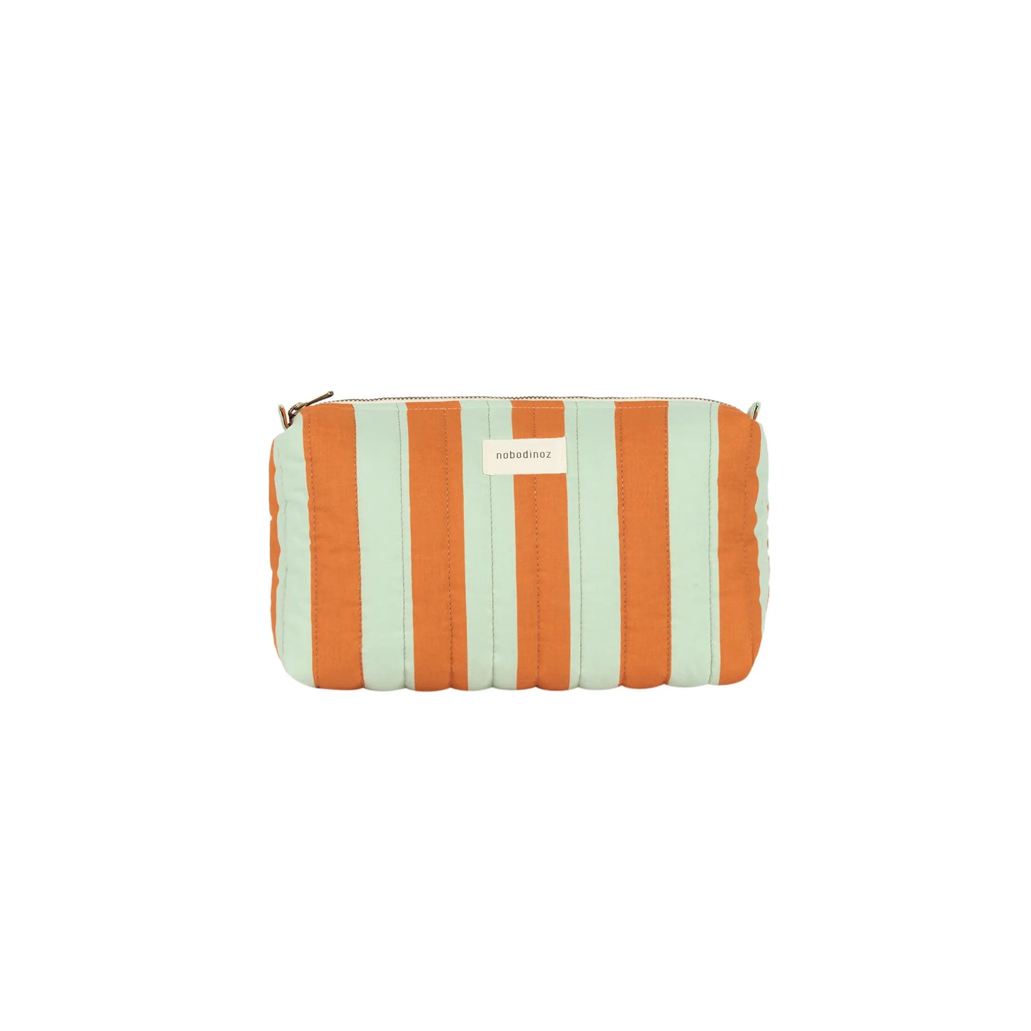 Neceser Stories limited edition - Green orange stripes