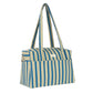 Bolso cambiador apto para coche Stories limited edition - Green blue stripes