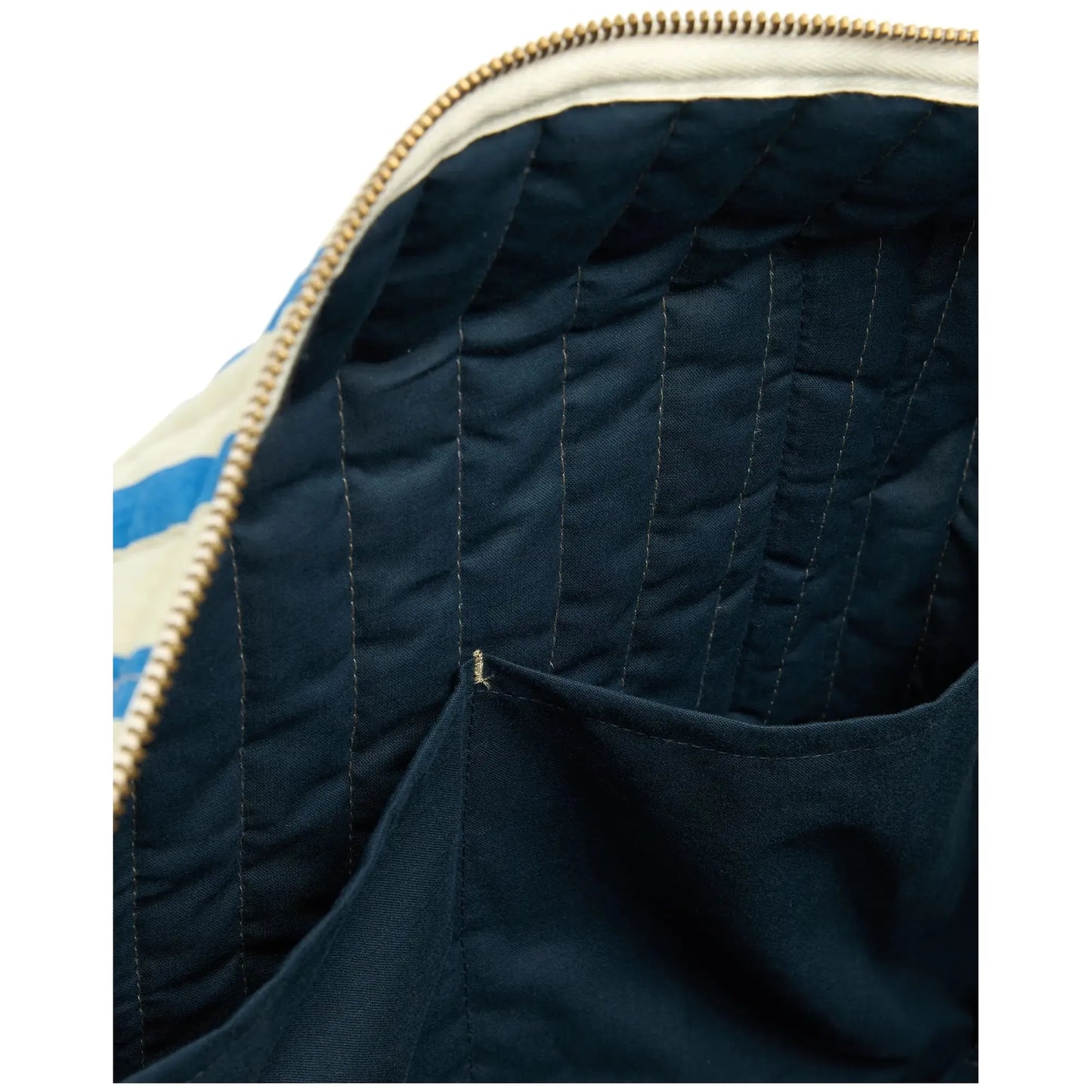 Bolso cambiador apto para coche Stories limited edition - Green blue stripes