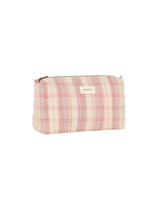 Neceser Stories limited edition - Powder red checks