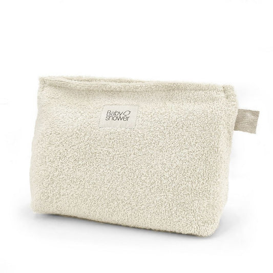 Neceser super pochette terry - Ivory