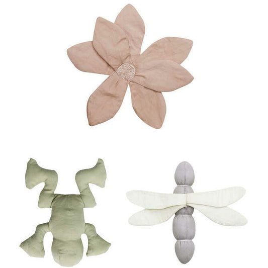 Set de 3 sonajeros - Lily Pond
