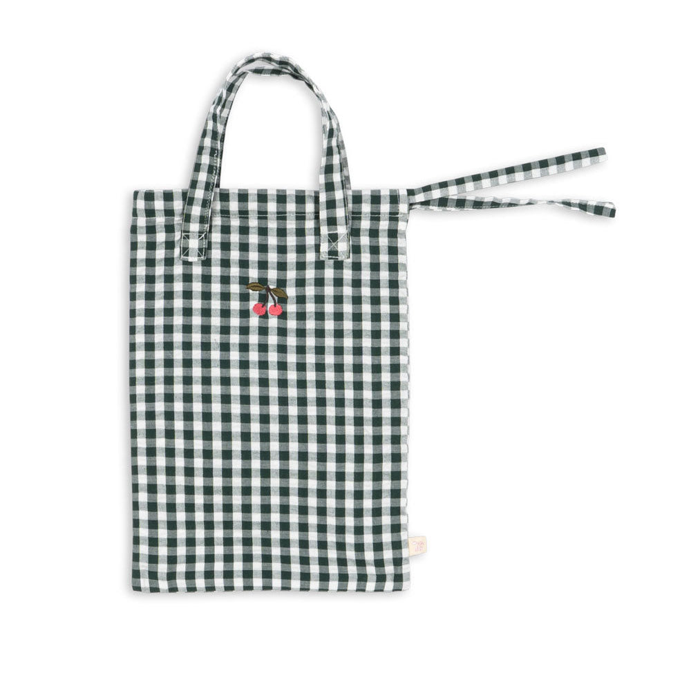 Ropa de Cama para Muñecas - Green check