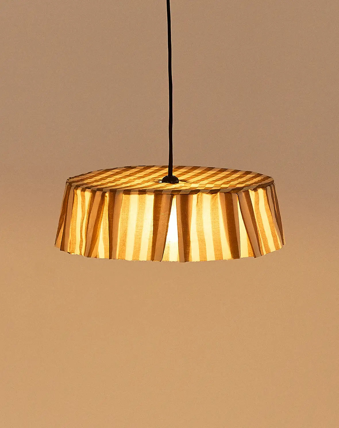 Lámpara colgante Vibes 40 cm - Brown stripes