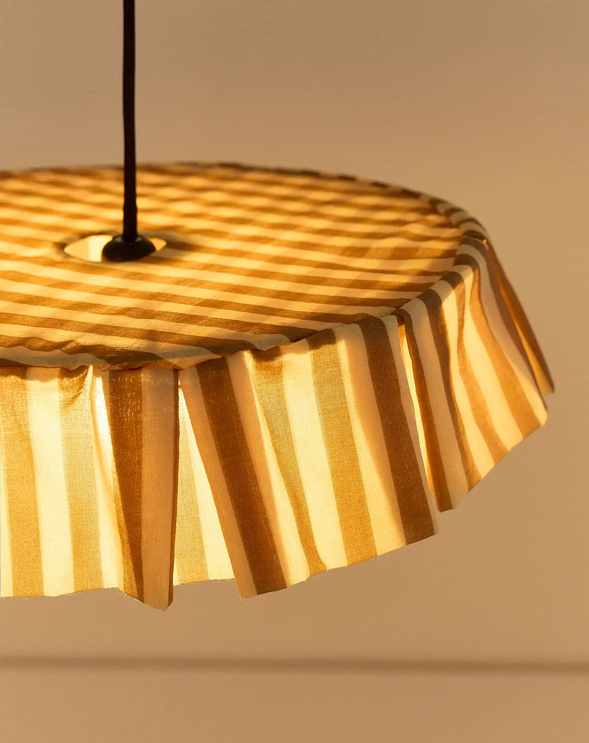Lámpara colgante Vibes 40 cm - Brown stripes