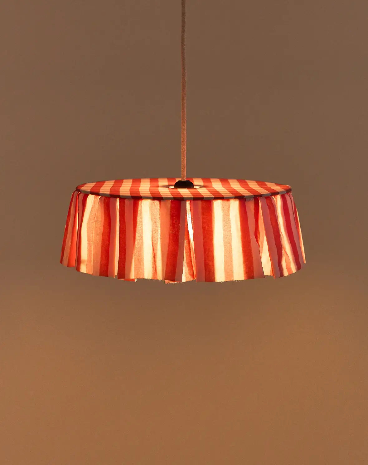 Lámpara colgante Vibes 40 cm - Red stripes