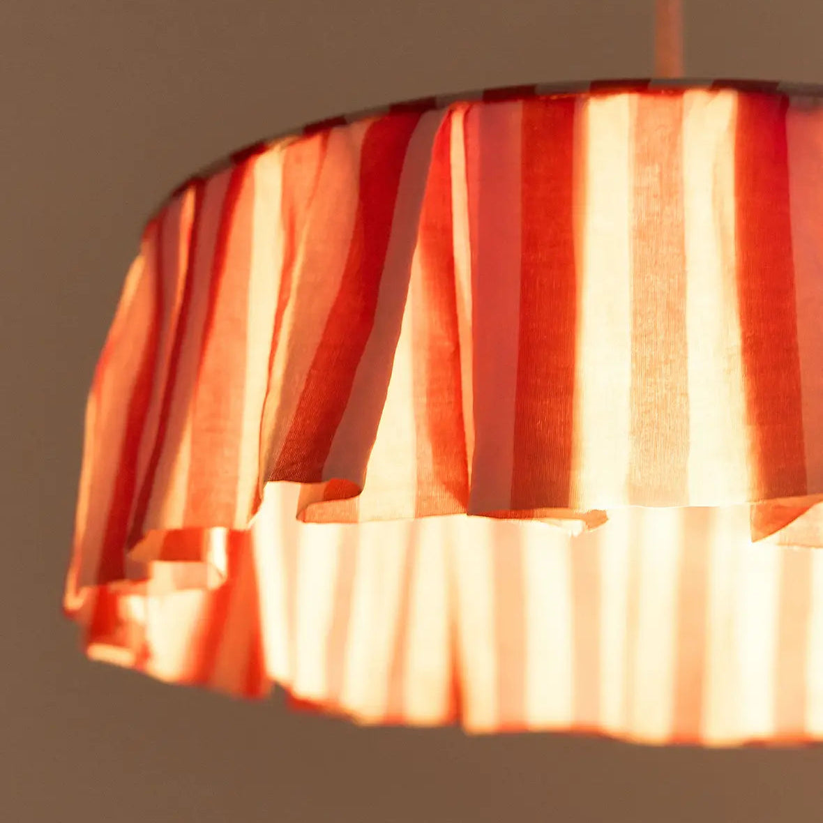 Lámpara colgante Vibes 40 cm - Red stripes