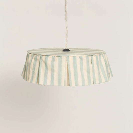 Lámpara colgante Vibes 40 cm - Turquoise stripes