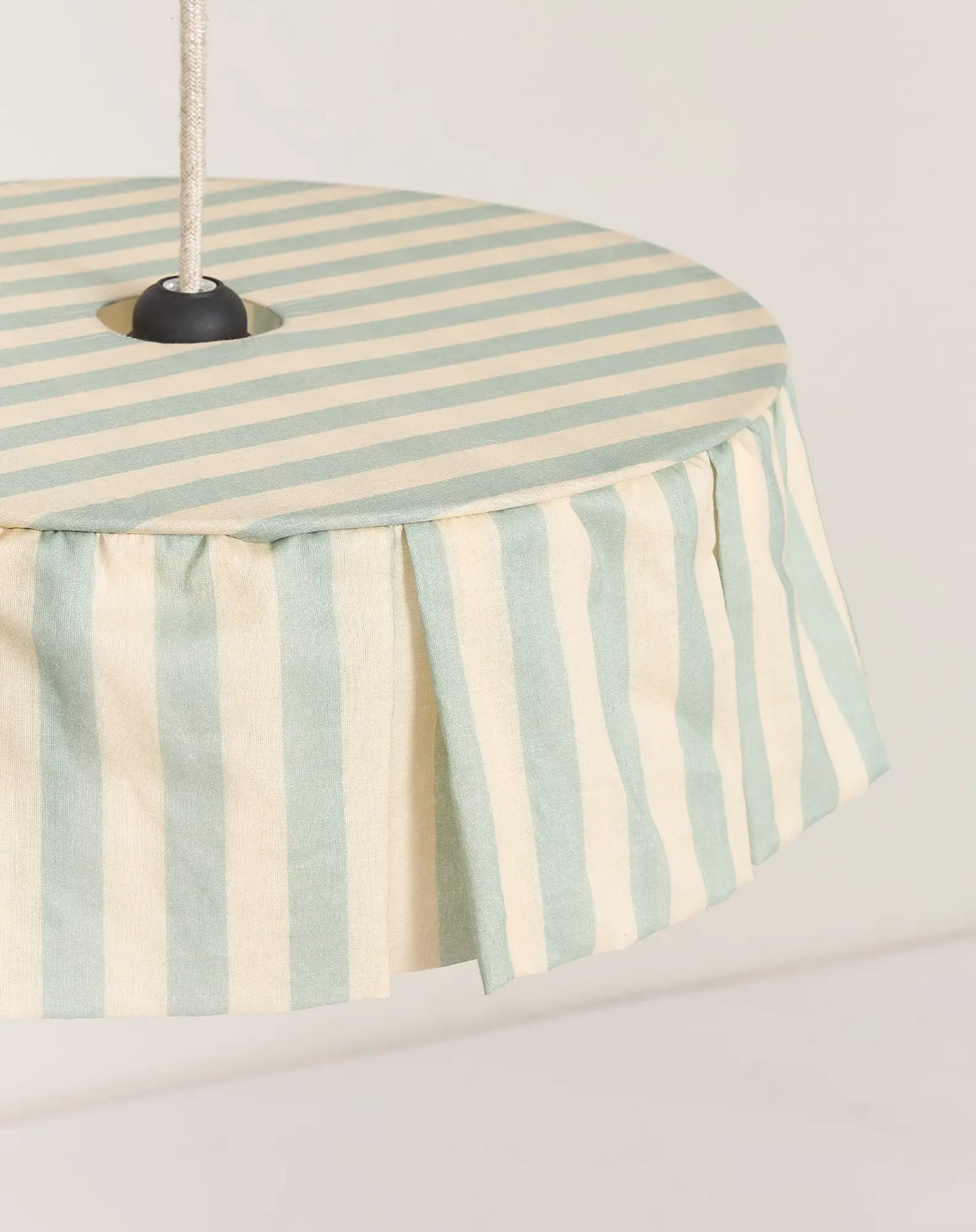 Lámpara colgante Vibes 40 cm - Turquoise stripes